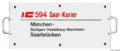 IC Saar-Kurier / Foto: S. Diwo