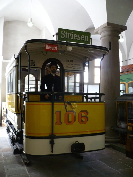 Tram im Verkehrsmuseum